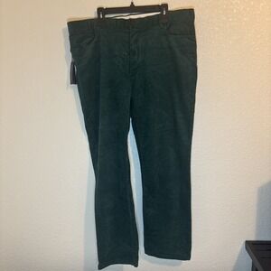 NWT Polo Ralph Lauren Pants Mens 40x32 Green Corduroy Golf Classic Fit Chino